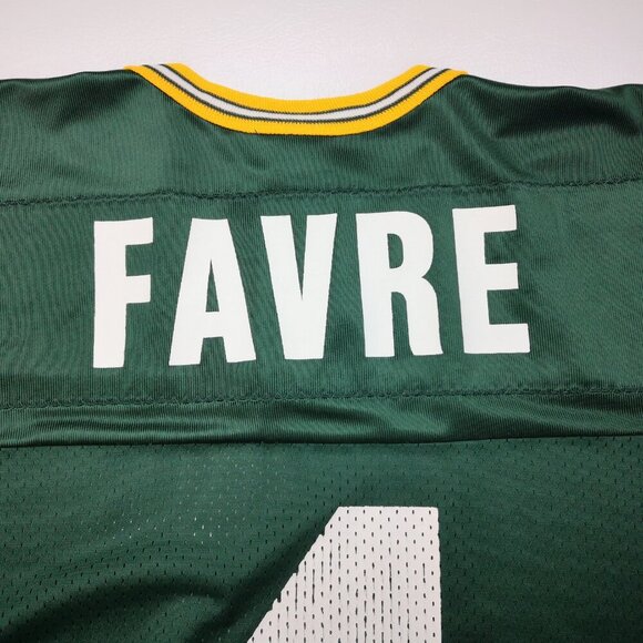 Champion Authentic Apparel Men's Size 44 Green Bay Packers #4 Favre Jersey - Picture 7 of 14
